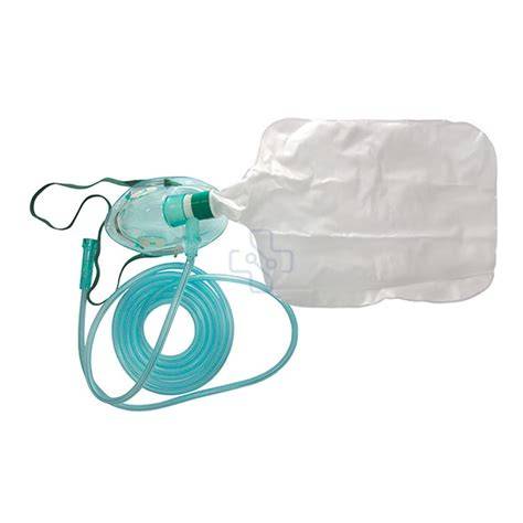 Mascarilla pediátrica con bolsa reservorio