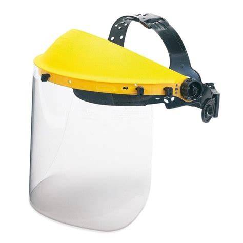 pantalla facial transparente protección laboral