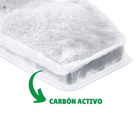 Filtro de carbón activado para fuente Mango