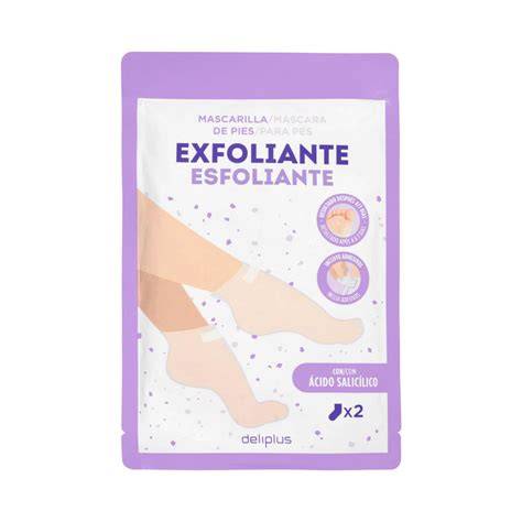 Mascarilla exfoliante Pilaten en calcetines