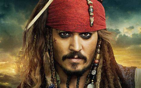 Máscara del capitán Jack Sparrow