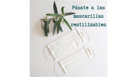 Mascarillas verdes militares reutilizables