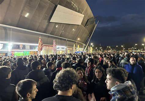 Aficionados del Sporting en El Molinón