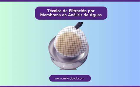 Filtración por membrana en microbiología