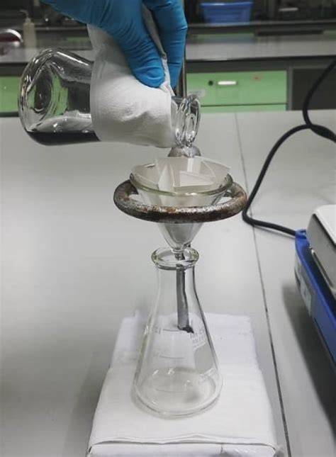 Montaje de filtración en caliente
