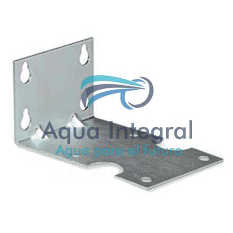 soporte metálico para filtro de agua