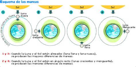 Esquema de mareas y canales venecianos