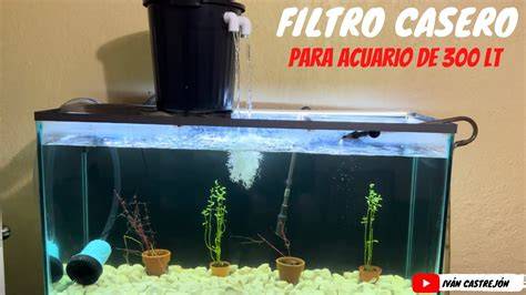Esquema filtro casero para pecera 200 litros