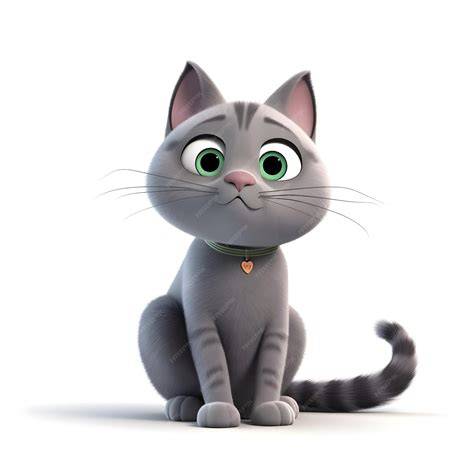 Avatar cuadrado de gato estilo Disney