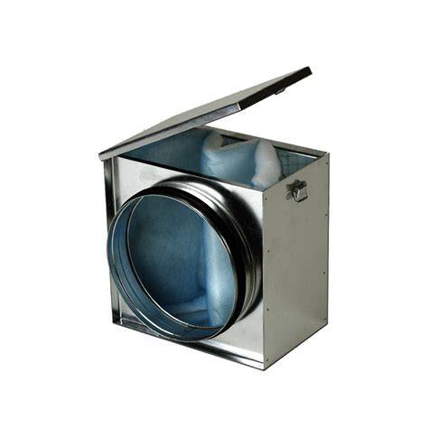 Caja filtrante para conducto redondo