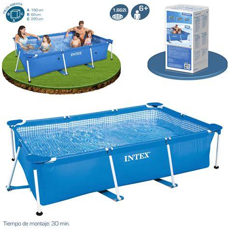 piscina Intex rectangular 220x150x60
