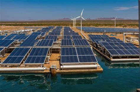 paneles solares planta desalinizadora