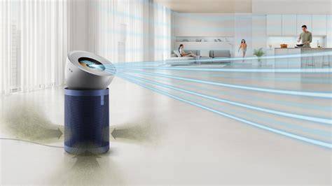 Purificador Dyson filtrando aire interior
