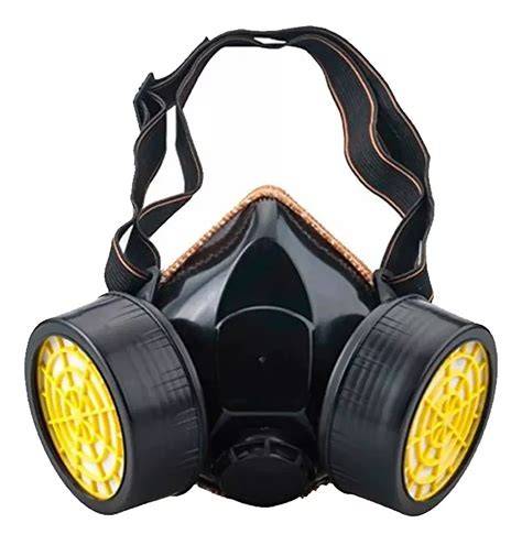 Mascarilla negra reutilizable con filtro