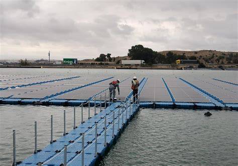 placas solares en planta potabilizadora