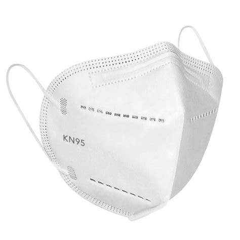 Mascarilla KN95 sin marca plegable