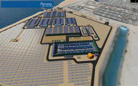 Planta Taweelah ósmosis inversa parque fotovoltaico