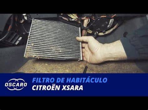 Ubicación filtro aire Citroën Xsara