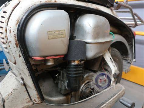 Esquema fuelle filtro aire carburador Lambretta