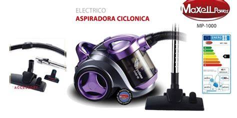 Aspirador Maxell Power con depósito transparente
