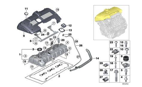 Esquema ventilación cárter BMW E90