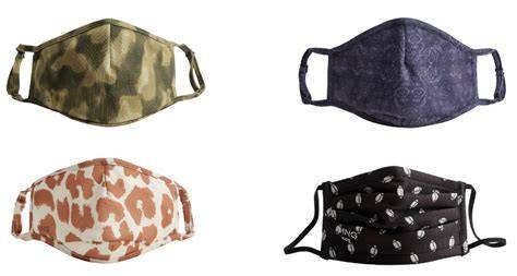 Mascarillas Mango estampados paisley flores lunares