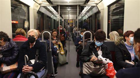 Mascarilla FFP2 en transporte público interior