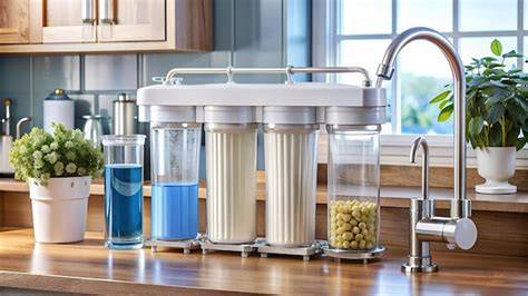 Etapas de filtración doméstica del agua