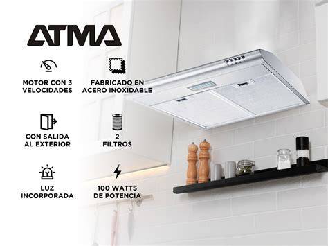 Purificador de cocina recirculante instalado