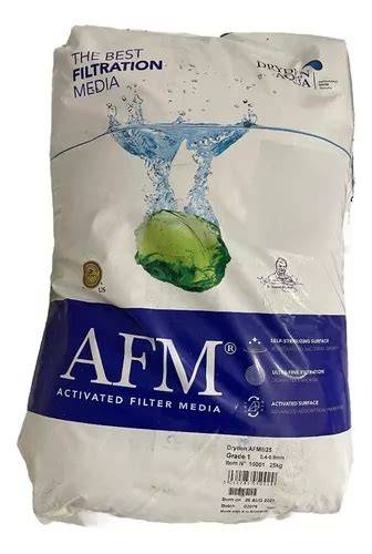 Medio filtrante AFM para filtro de piscina