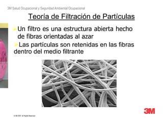 Partículas retenidas por saco filtrante