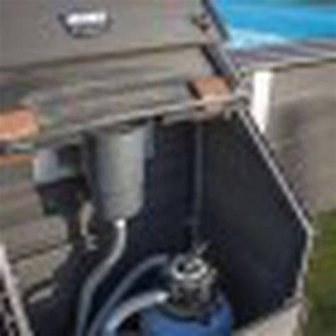 Local técnico semienterrado para piscina