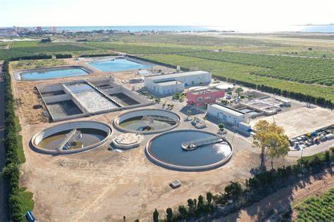 Esquema de conexión de EDAR con San Javier