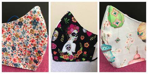 Mascarillas de tela bonitas estampadas