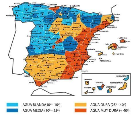 mapa empresas agua España