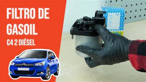 Perilla de cebado filtro gasoil Citroën C4
