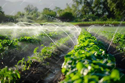 riego agrícola con agua filtrada