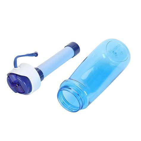 Filtro de agua con tapón para botella