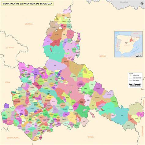 Mapa de depuradoras de Zaragoza