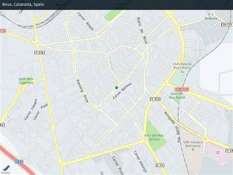 Mapa del conflicto Salou Reus y EDAR