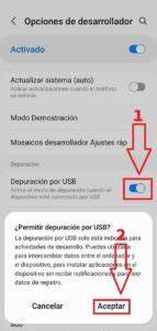 Ruta de Depuración USB en Samsung Galaxy J5