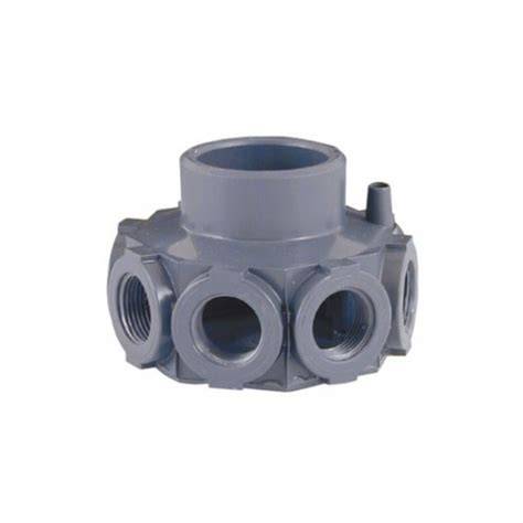 cabezal colector PVC para filtro de arena