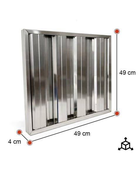 Filtro de lamas inox para campana industrial