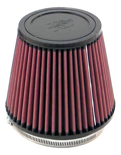Filtro cónico universal instalado en motor