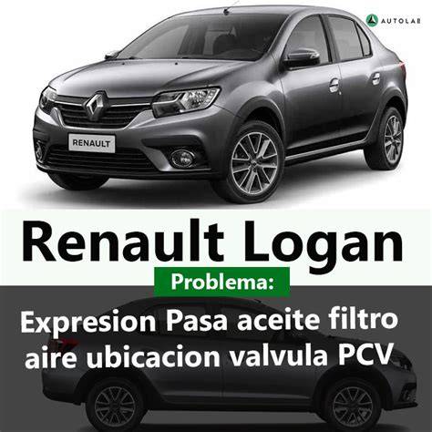 Ubicación filtro aire motor Dacia Logan