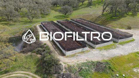 Biofiltro avanzado cerrado de tres pisos