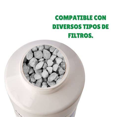 material filtrante biológico con bacterias