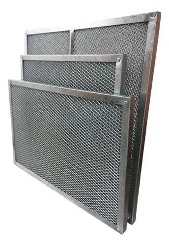 filtro metálico de campana con levadura