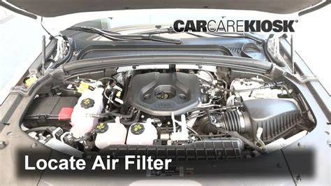 Compartimento motor Jeep Grand Cherokee filtro aire