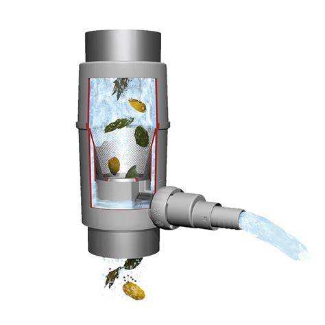 Filtro de bajante para agua de lluvia